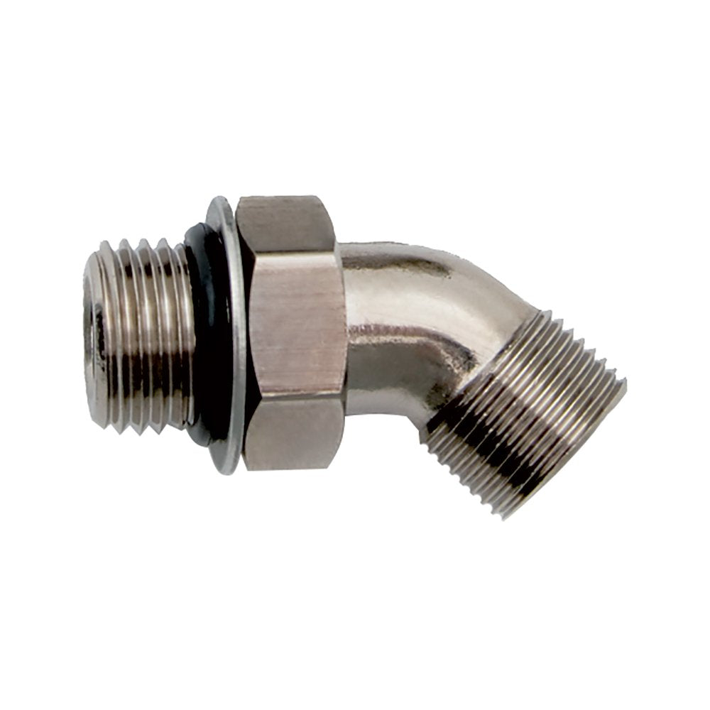 Uflex 45° Adjustable Fitting UP Series ORB 6 to 3/8"