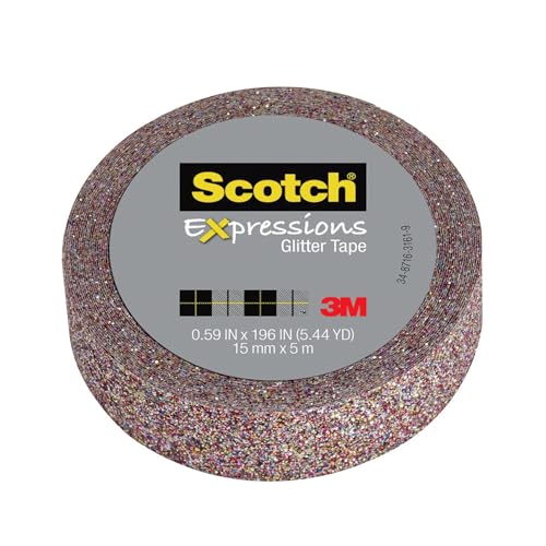 Scotch Washi Tape Glit Multi .59In