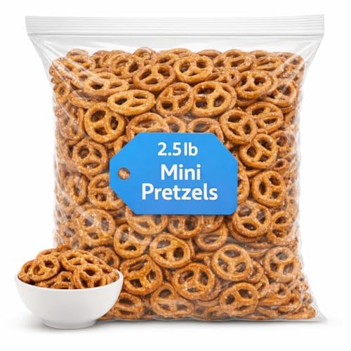 Benzel's Micro Mini Milk Chocolate Pretzels 2.5 lb