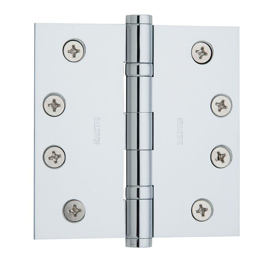 Baldwin 1041.I 4" x 4" Brass Mortise Hinge