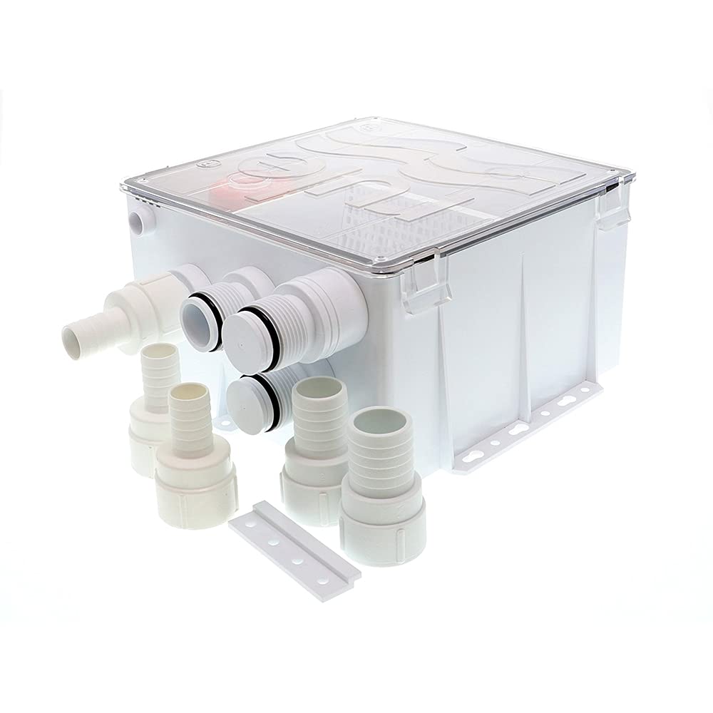 Rule Shower Drain Box with 800 GPH Pump 24V