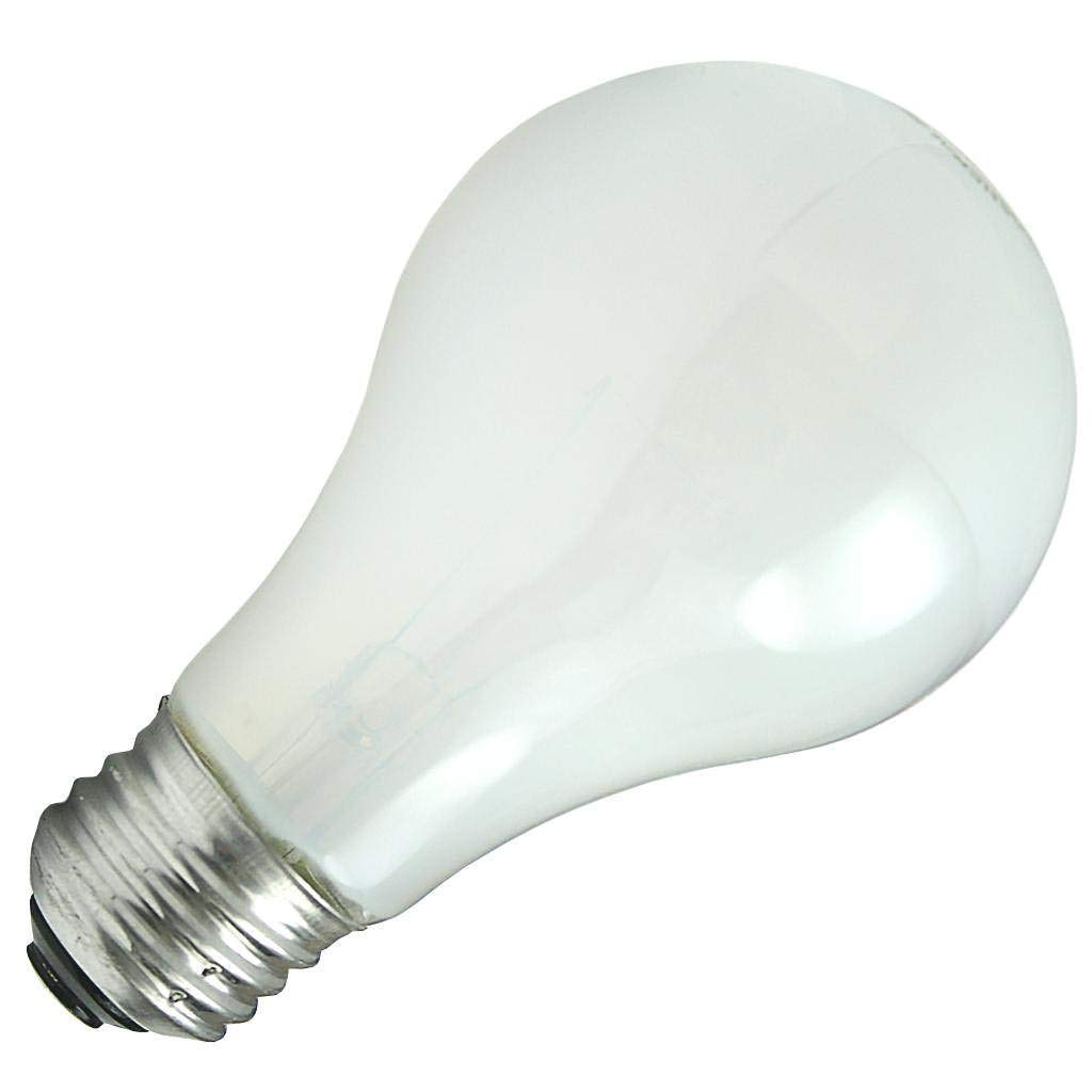 GE A19 Soft White Incandescent Bulb E26 25W 2-Pack