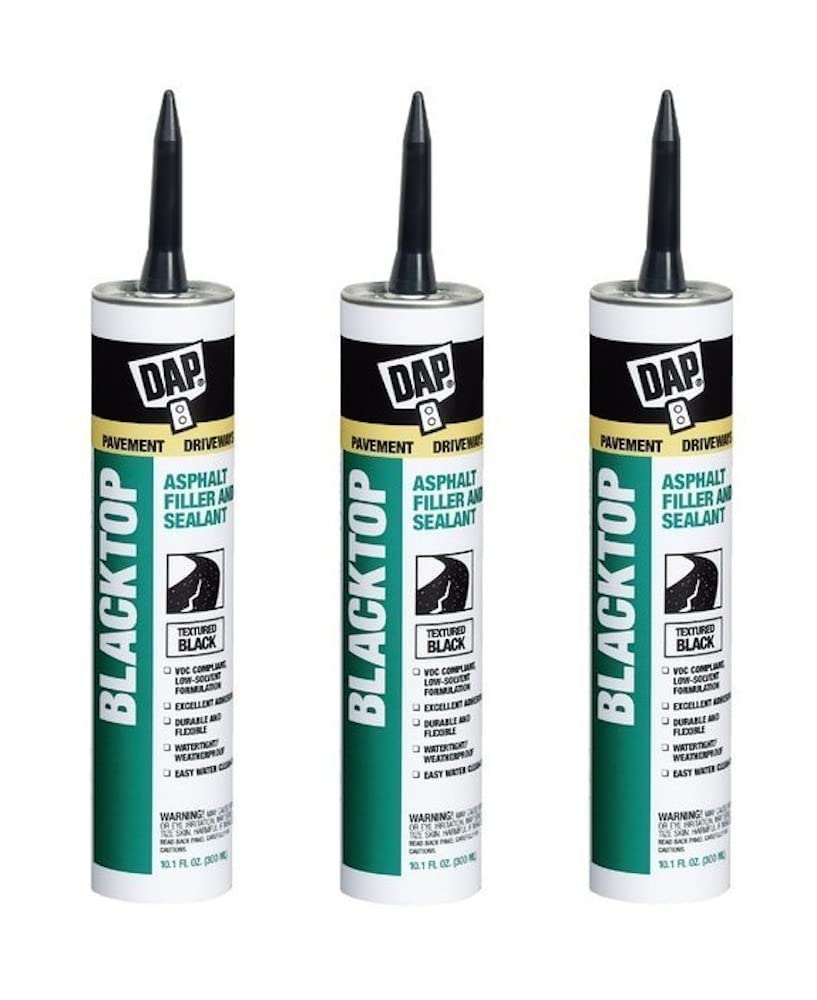 DAP 27065 Blacktop Asphalt Filler & Sealant 10.1oz, 3-Pack