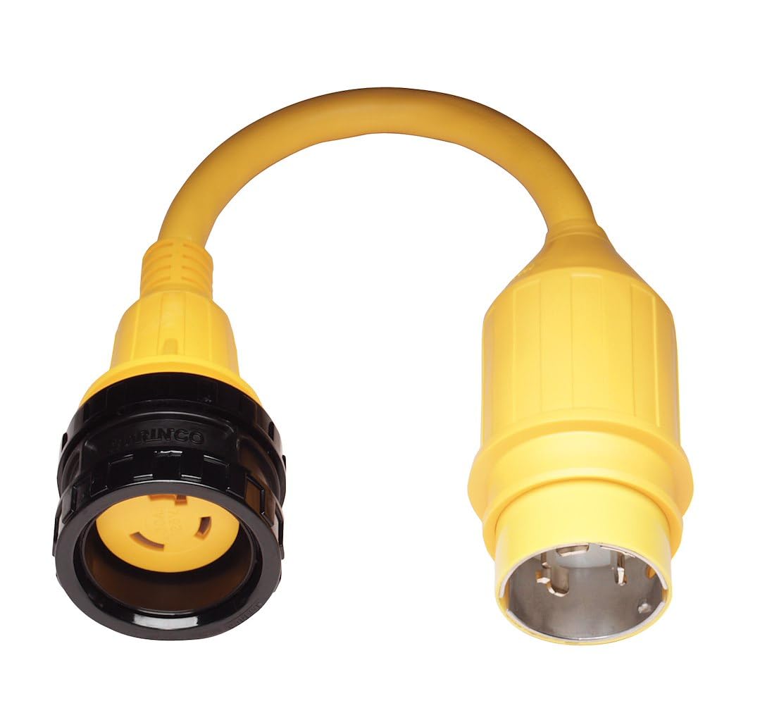 Marinco 121A Pigtail Adapter 50A to 30A