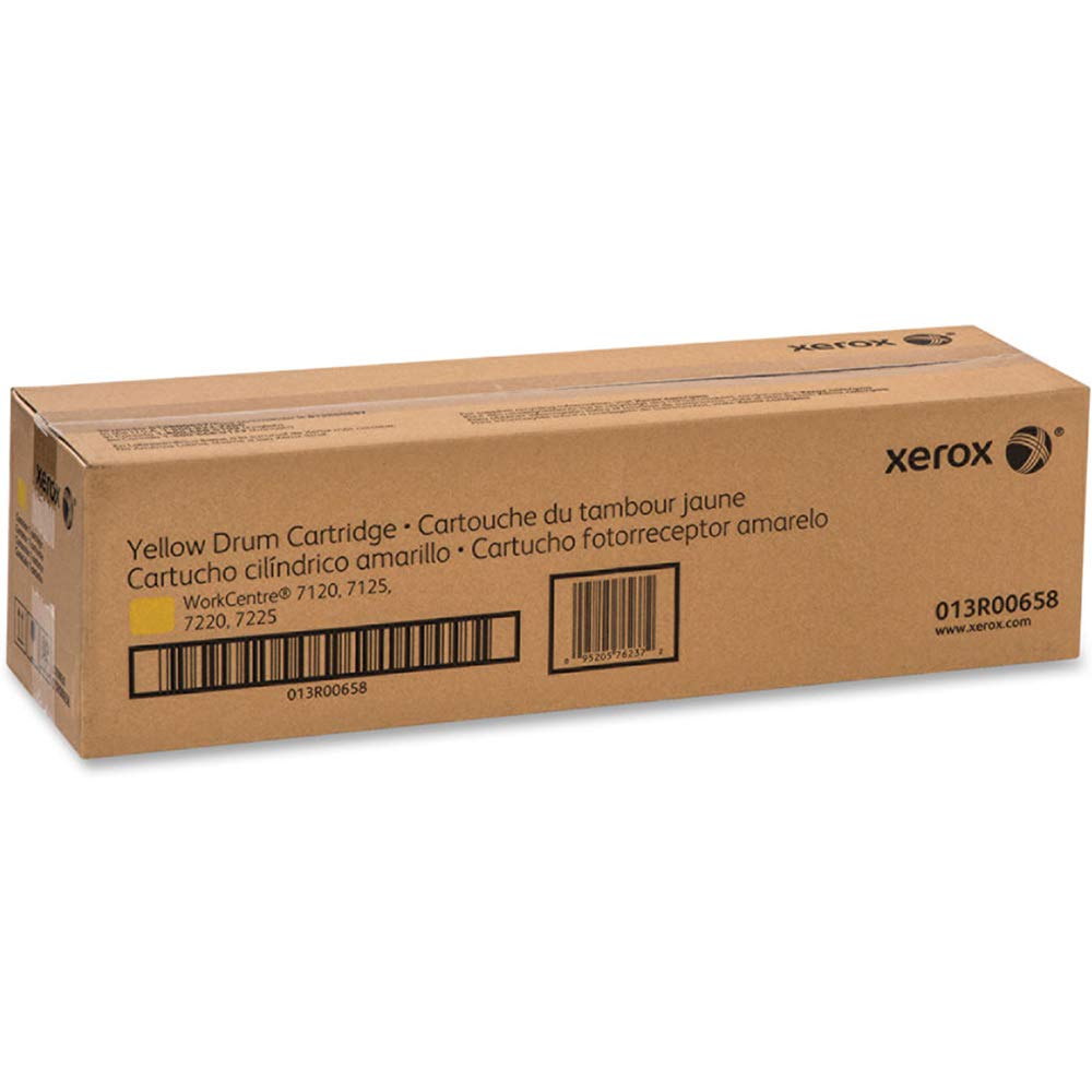 Xerox 013R00658 WorkCentre 7120 7125 7220 7225 Drum-Cartridge (Yellow) in Retail Packaging