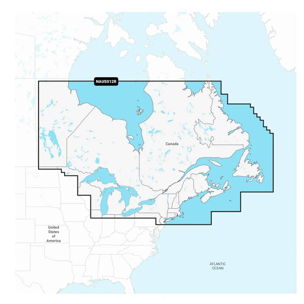 Navionics NAUS012R Canada East & Great Lakes Navionics+