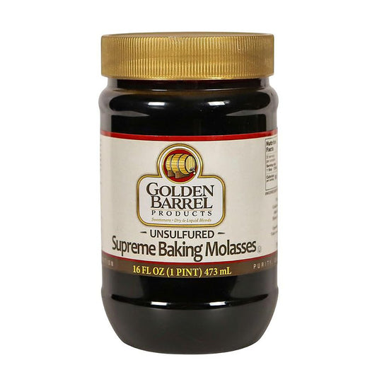 Golden Barrel Unsulphured Supreme Baking Molasses 16oz