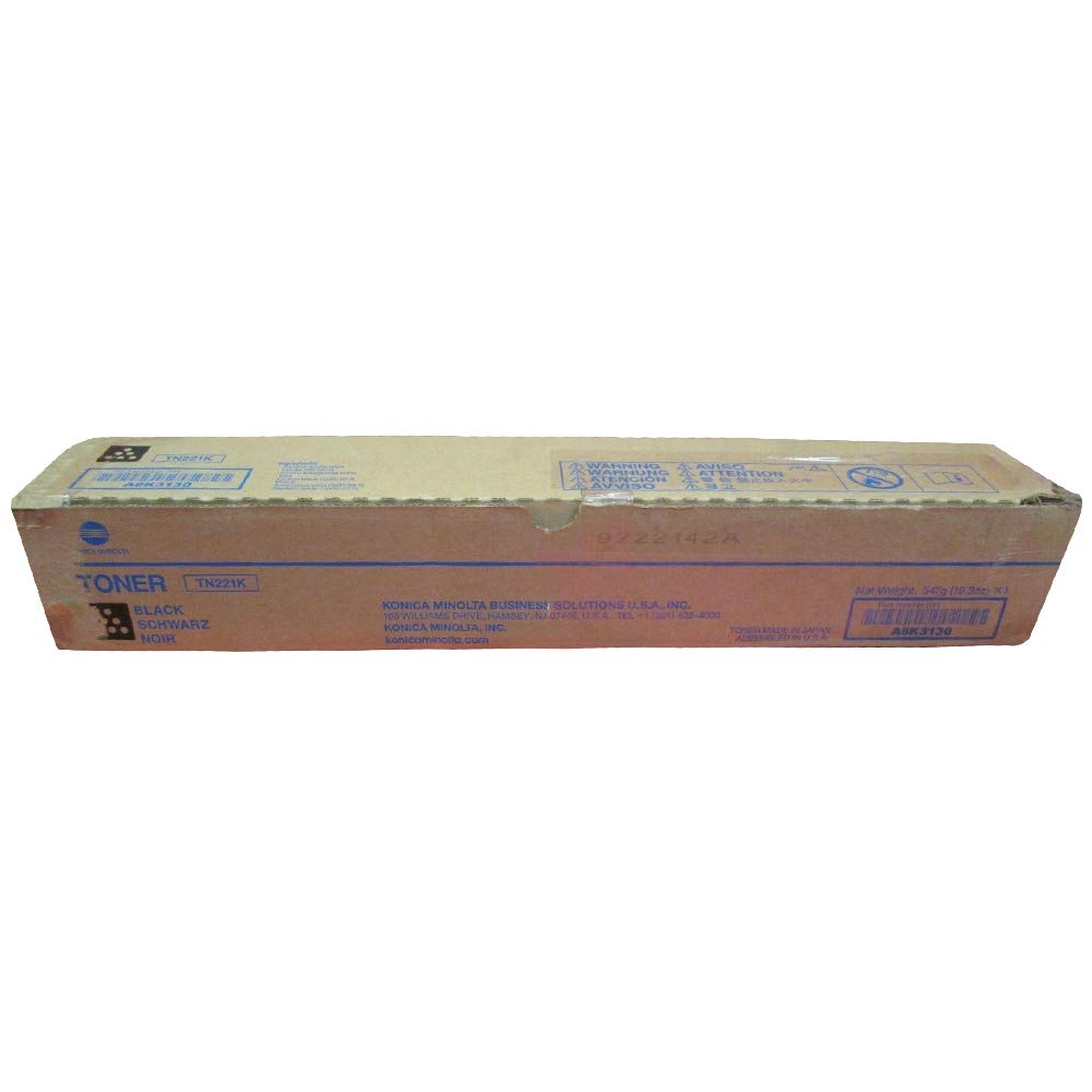 Konica Minolta TN221K Black Toner for bizhub C227 C287