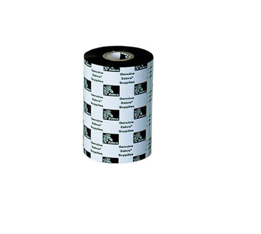 Zebra 05095GS11007 12PK 5095 RESIN RIBBON 4.33IN/ 110MM X 244FT/74M .5IN ID CORE BLK