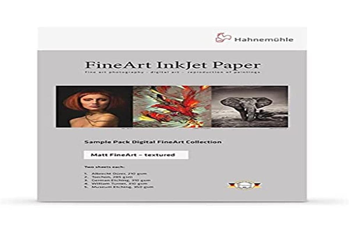 Hahnemühle Digital Fine Art Sample Pack Matte 210x297mm