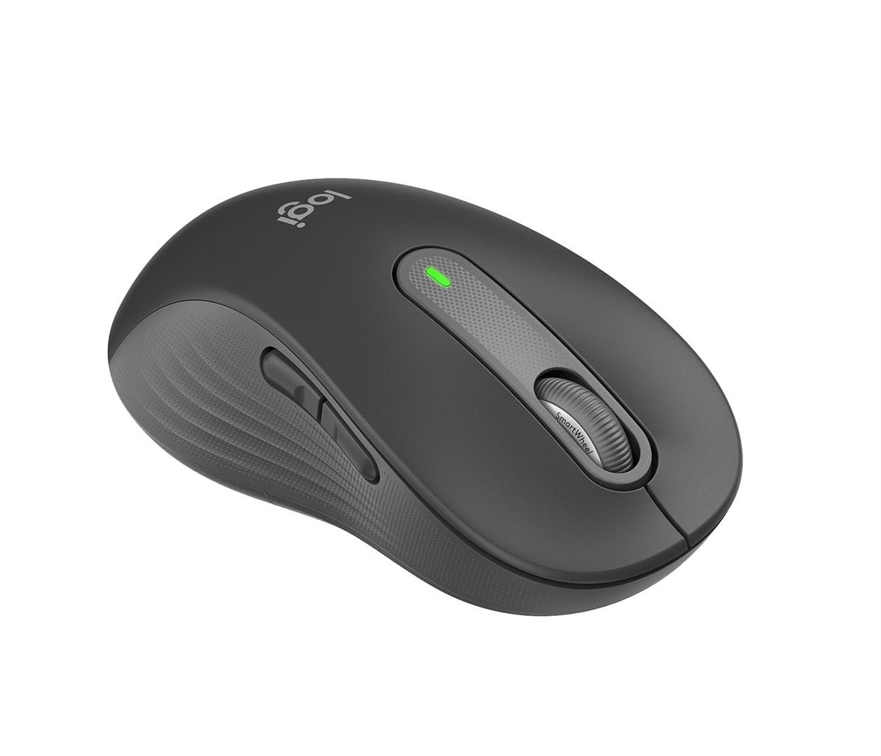 Logitech Signature M650 Wireless Mouse - for Small to Medium Sized Hands, 2-Year Battery, Silent Clicks, Customizable Side Buttons, Bluetooth, Multi-Device Compatibility - Black (Renewed)