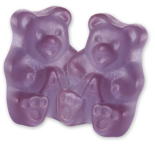 Albanese Candy, Grape Gummi Bears, 5-pound Bag