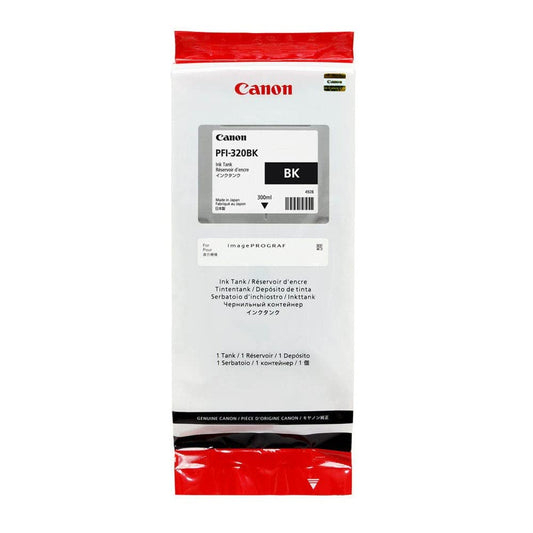Canon PFI-320BK Pigment Black Ink Tank 300ml