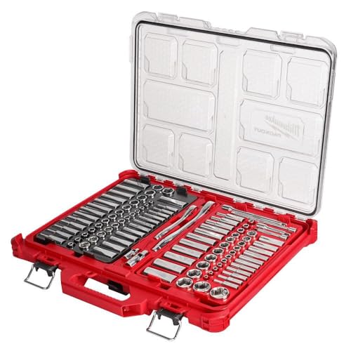 Milwaukee Ratchet & Socket Set 1/4-3/8 106PC