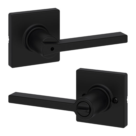 Kwikset Casey 93002-031 Privacy Door Handle Matte Black