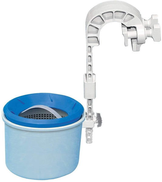 Intex 28000E Deluxe Wall-Mounted Swimming Pool Surface Automatic Skimmer with Removeable Skimmer Basket for 800+ GPH Pumps