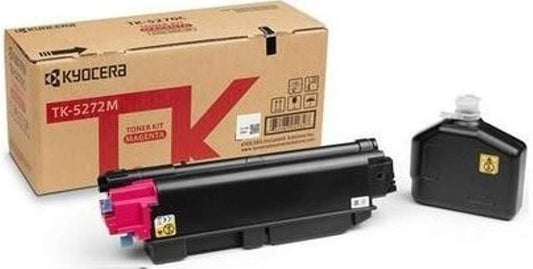 Kyocera TK-5272M Magenta Toner Cartridge 6,000 Pages