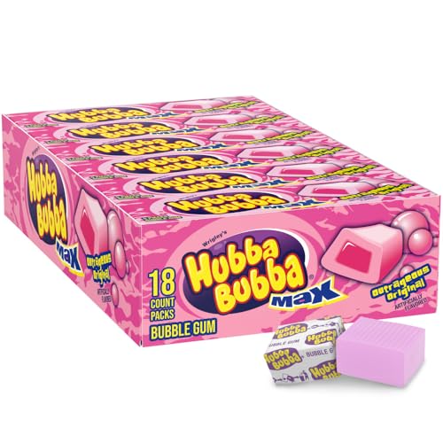 Hubba Bubba Max Original Gum 5pc, 18ct