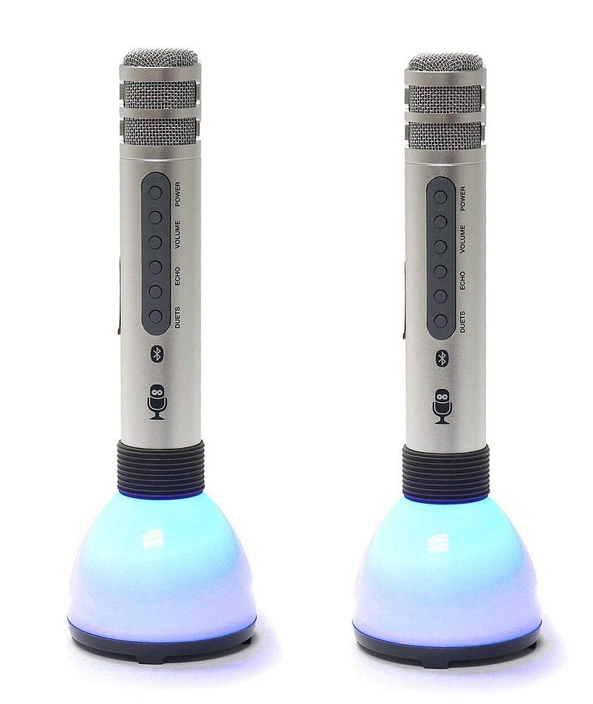 Singing Machine SMM478 Duets Party Bluetooth Microphones Set of 2