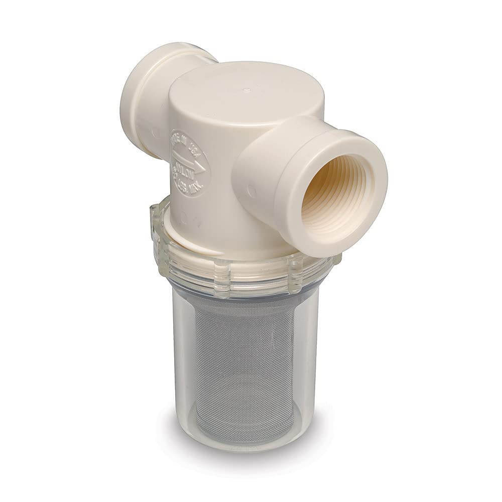 Shurflo by Pentair 1-1/4" Raw Water Strainer 253-401-01