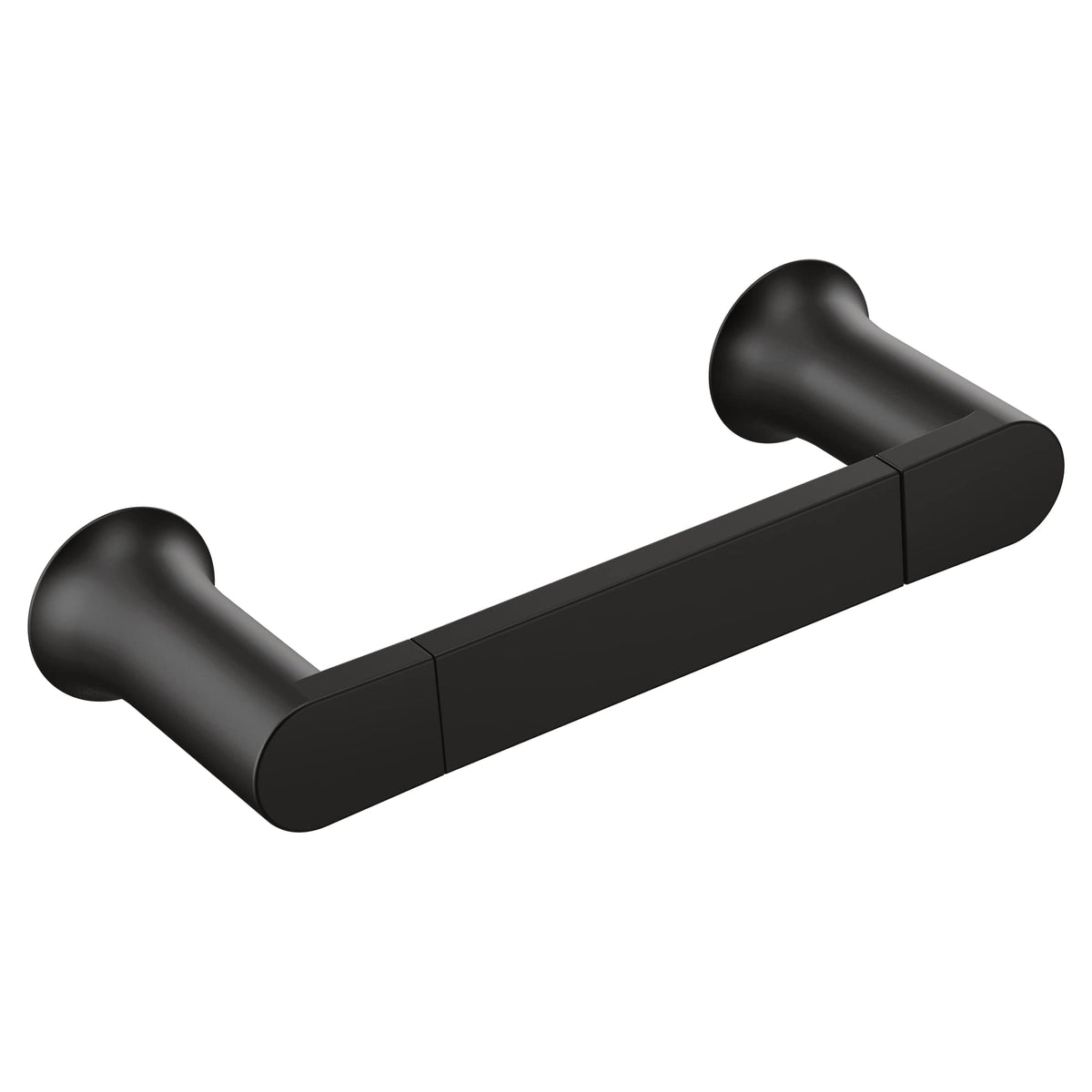 Moen Genta LX Matte Black Hand Towel Bar 6.8-In BH3886BL