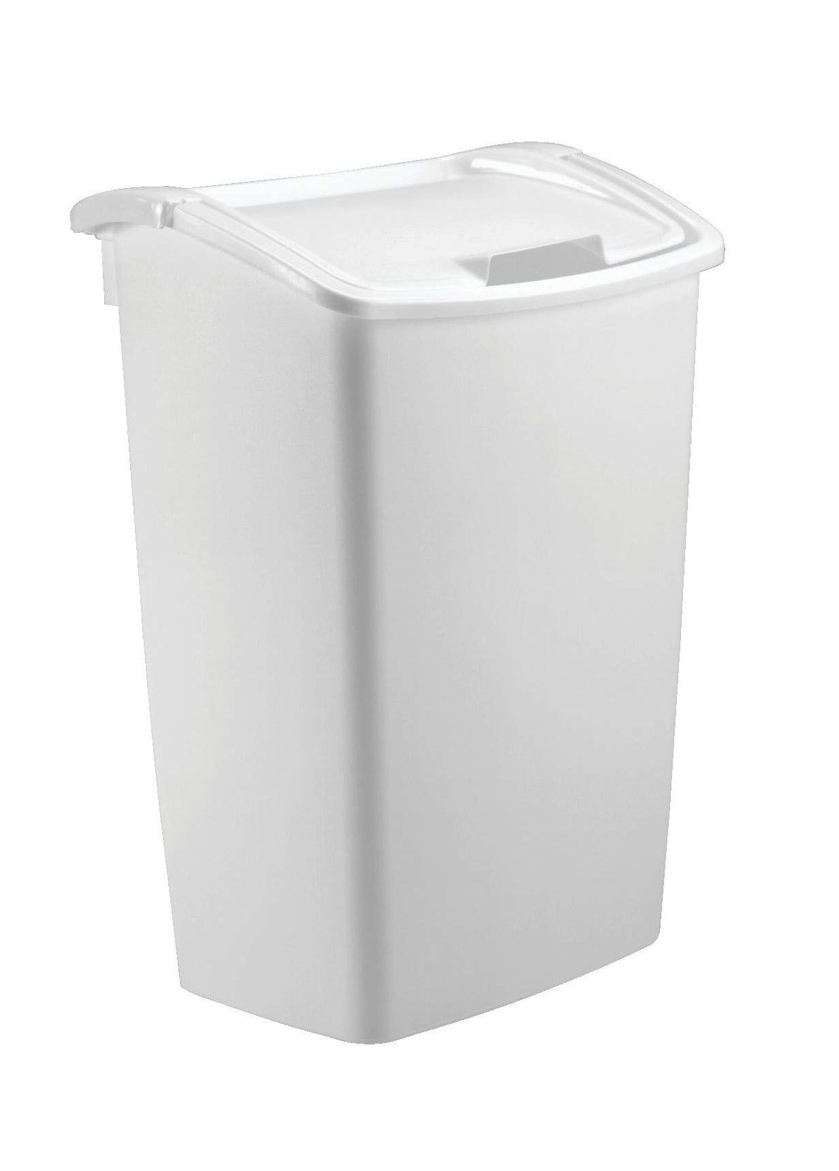Rubbermaid 280300-WHT Dual-Action Wastebasket