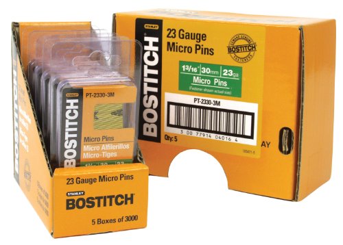 BOSTITCH PIN NAIL STL 23GA 300