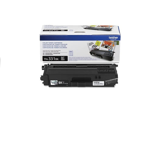 Brother Genuine TN331BK Black Toner Cartridge