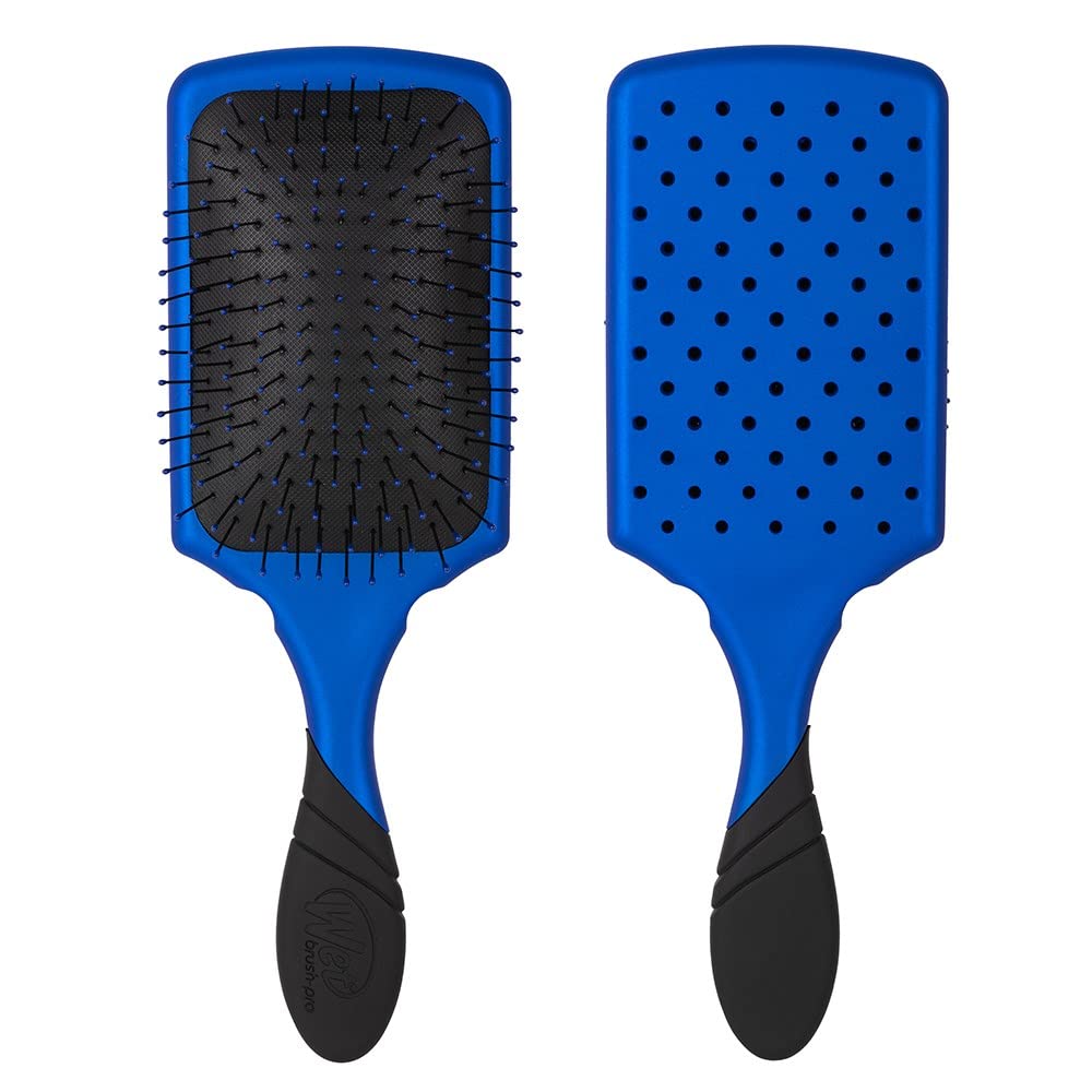Wet Brush Pro Paddle Detangler Professional Hair Brush, Royal/Blue