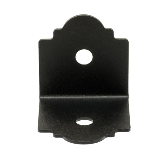 Simpson Strong-Tie Outdoor Accents Mission Collection ZMAX, Black Powder-Coated 90 Angle for 4X