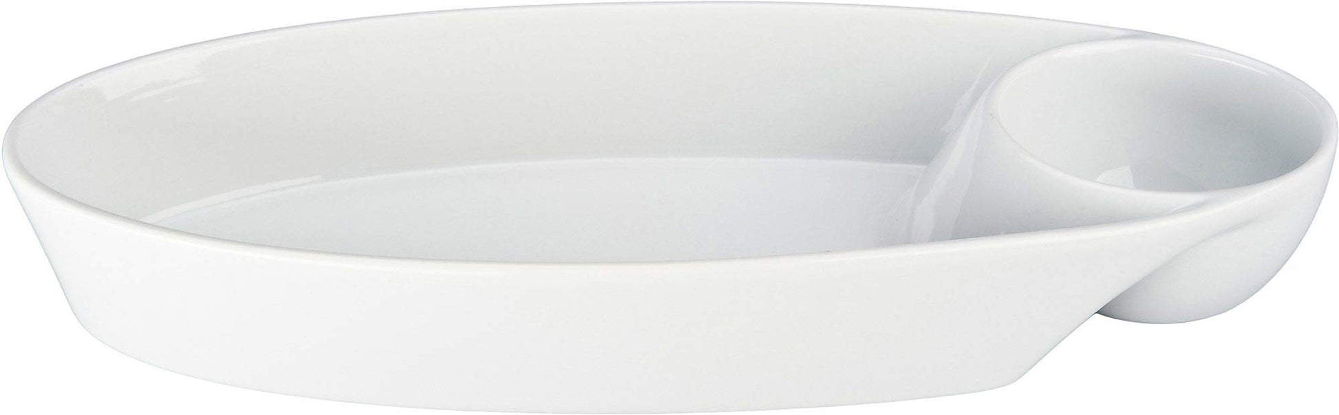 BIA Cordon Bleu Oval Chip-n-Dip White