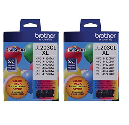 Brother LC203-3PKS High Yield Ink 2 Sets