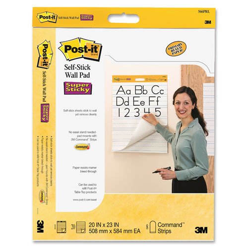 3M PAD;EASEL;WALL;PRMLNES;20SH