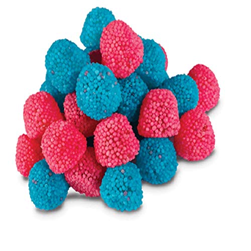 Gustaf's Pink & Blue Non Pareil Gummi Berries Candy 2.2lb