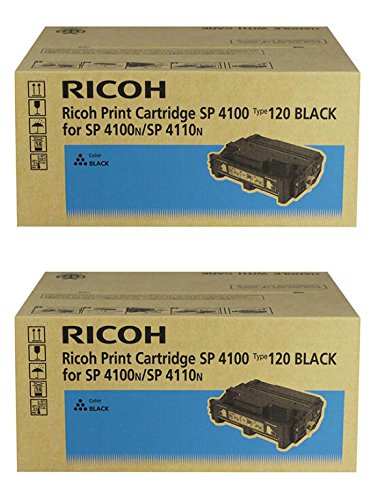 Ricoh BND00899 406997 Black Toner Cartridge 2-Pack