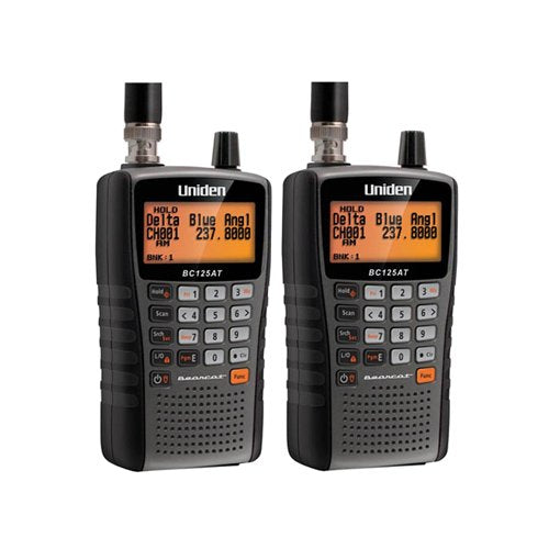 Uniden Bearcat BC125AT Handheld Scanner 2-Pack