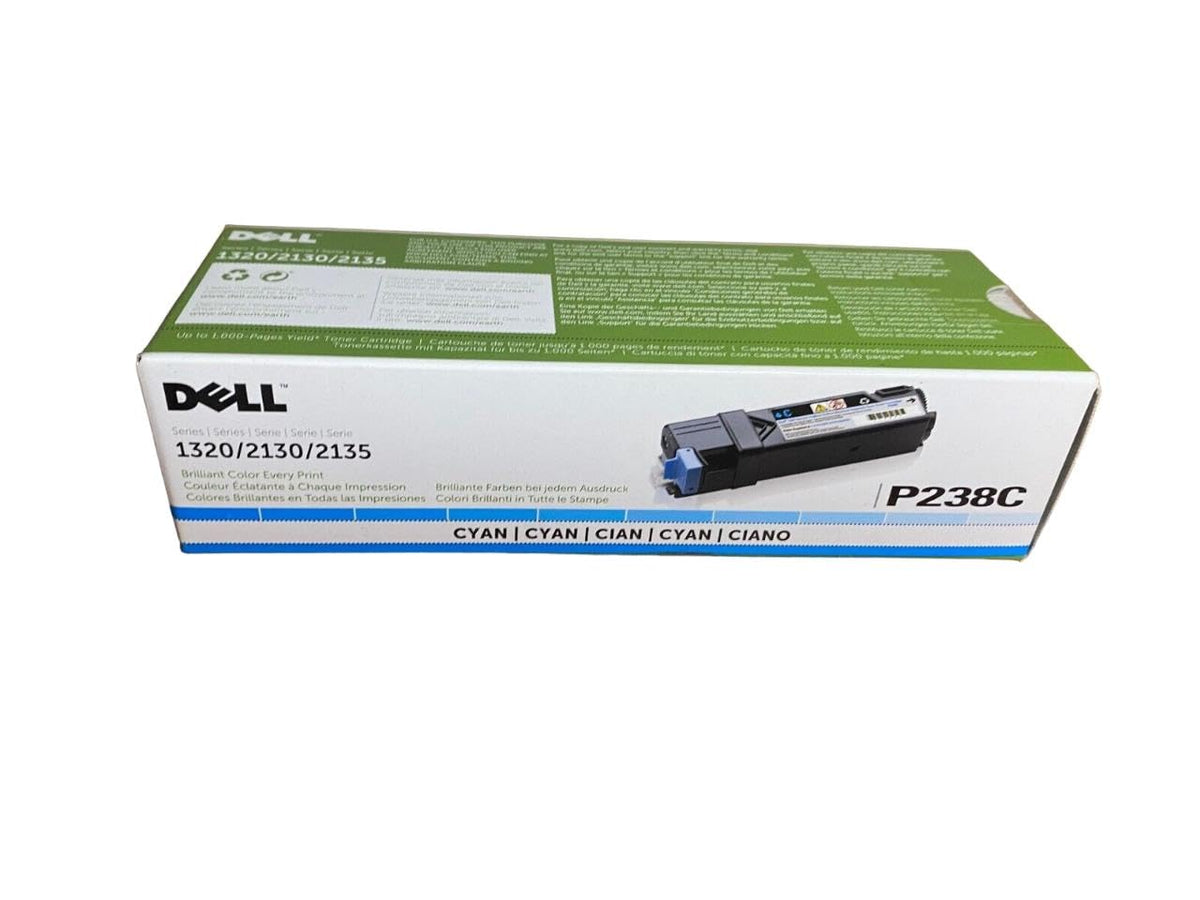 Genuine NEW Dell 2130cn Color Laser Printer T103C Standard Yield Cyan Toner Cartridge