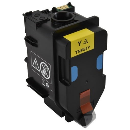 Konica Minolta TNP81Y Yellow Toner Cartridge