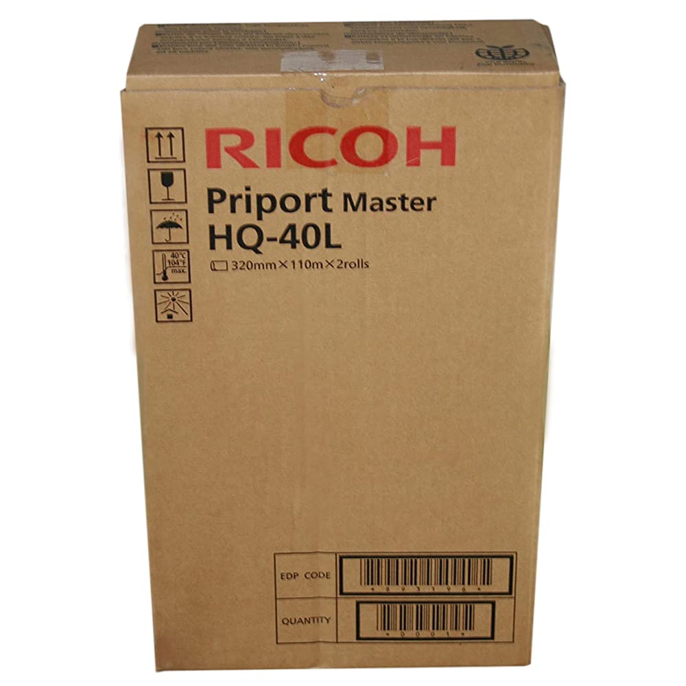 Ricoh Masters 893196 2 Rolls/Box