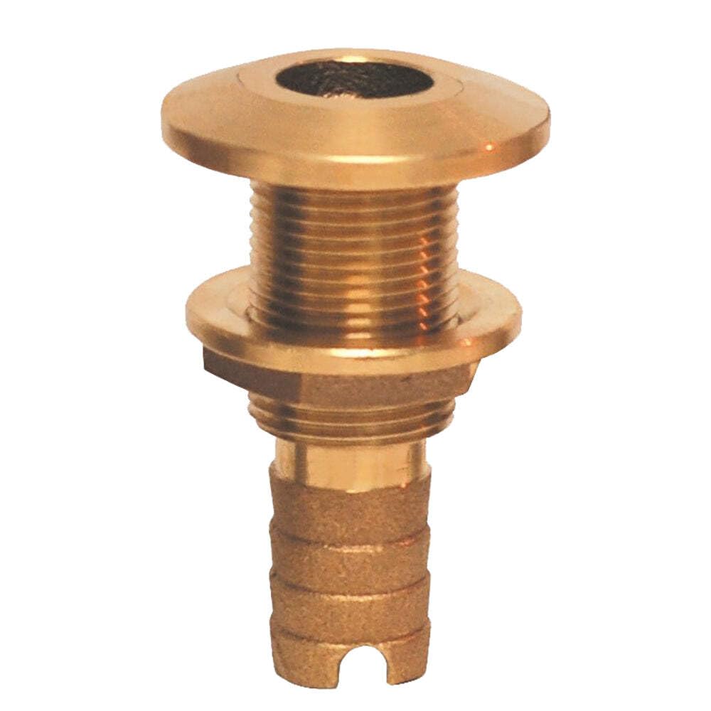 GROCO Bronze Hose Barb Thru-Hull Fitting 3/4"
