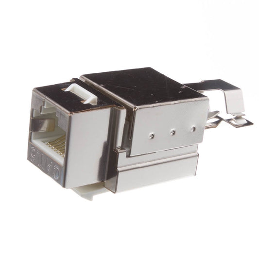 CableWholesale Slimline Shielded Cat6 Keystone Jack RJ45