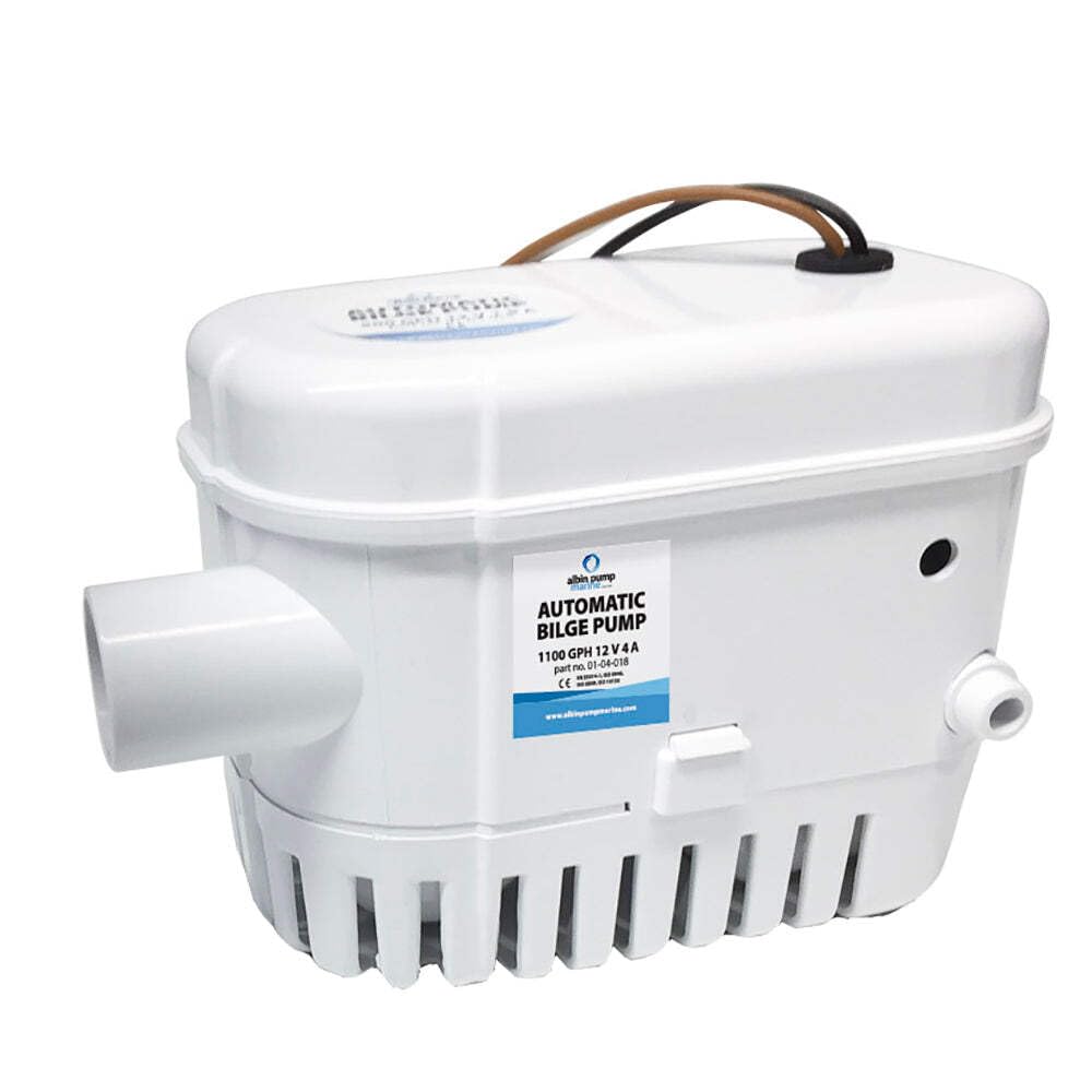 Albin Automatic Bilge Pump 1100 GPH 12V