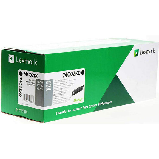Lexmark 74C0ZK0 Black Imaging Unit