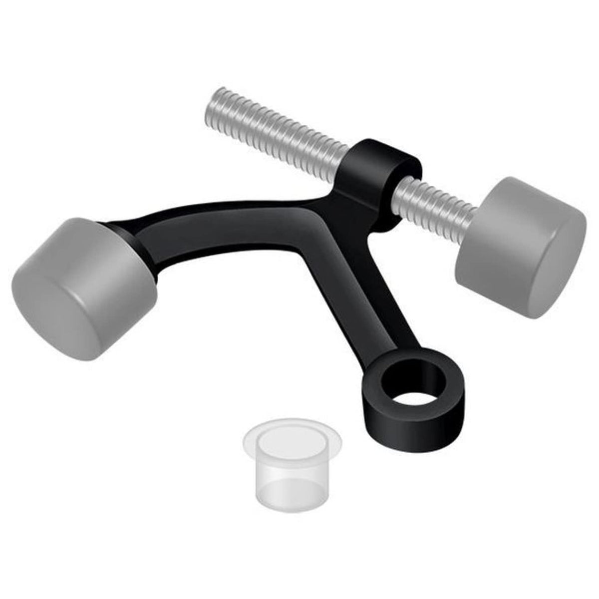 Deltana Hinge Pin Stop Black 2 3/8"W x 1 7/8"H