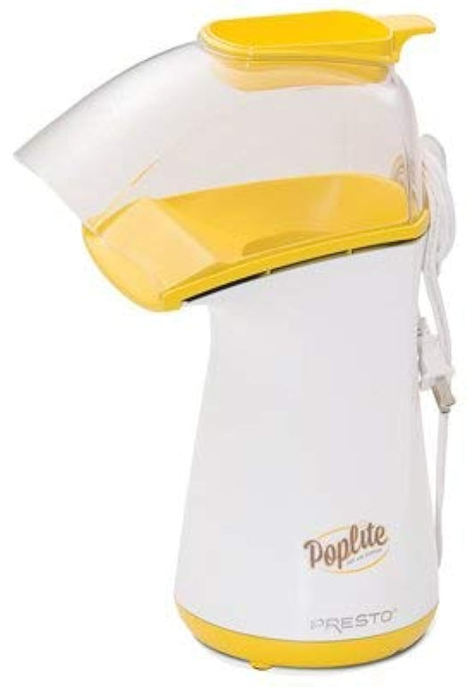 PRESTO HOT AIR CORNPOPPER YELLOW AND WHT