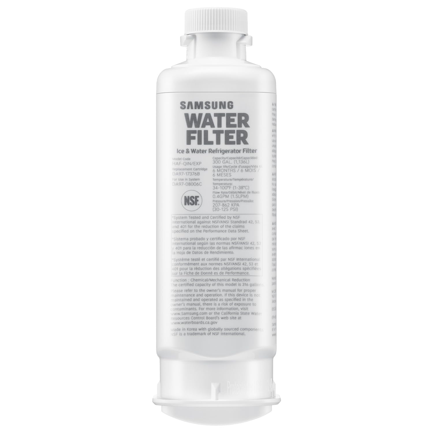 Samsung HAF-QIN/EXP Refrigerator Water Filter 1-Pack