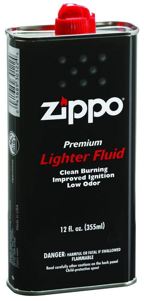 Zippo 12FC Lighter Fluid 12oz Black