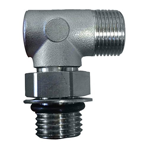 Uflex 90° Adjustable Helm Fitting ORB 6 to 3/8"