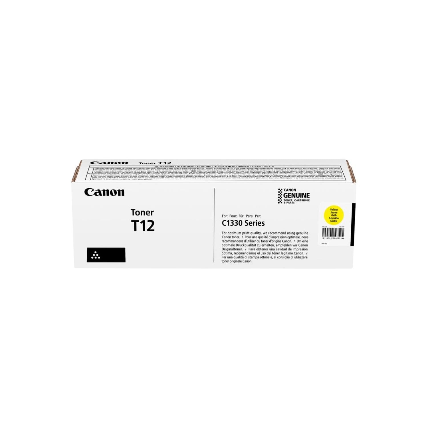 Canon TONER T12 YELLOW