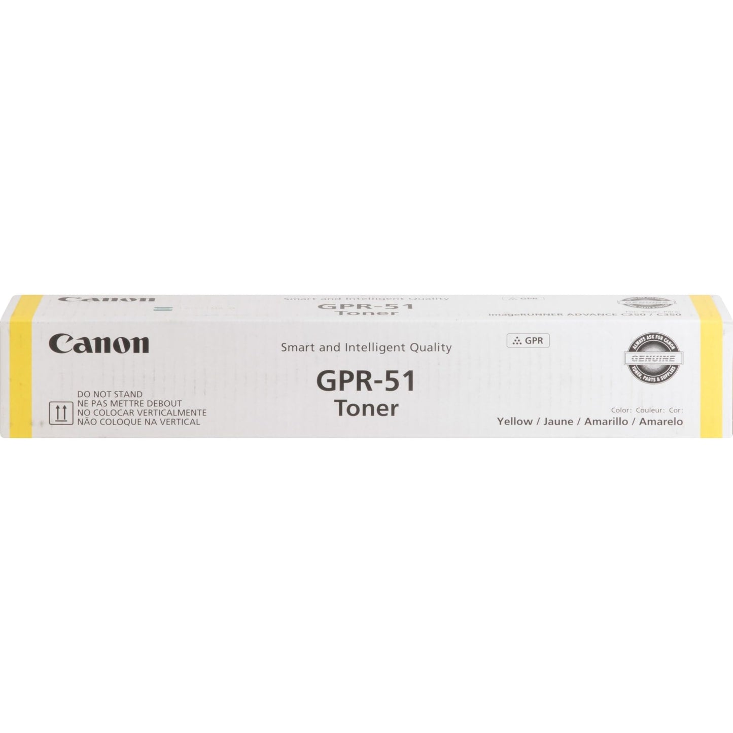 Canon Brand Name GPR51 Yellow Toner 21.5K YLD for C250IF C350IF 8519B003